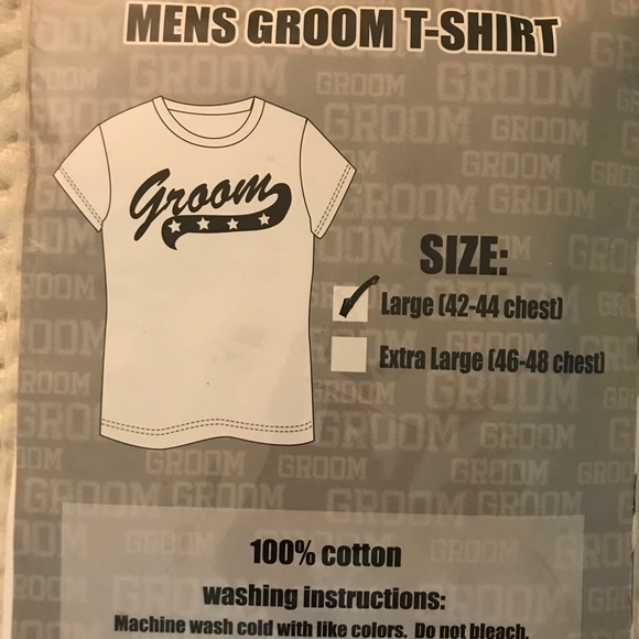 Men’s Groom T Shirt - Picture 2 of 2
